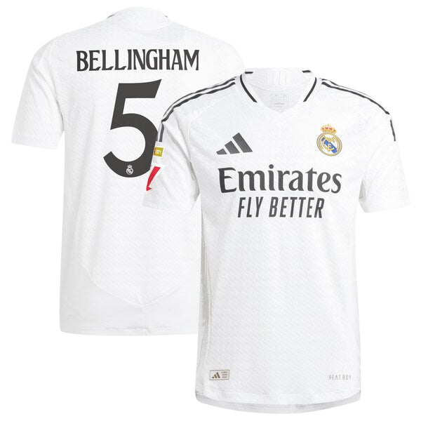 Jude Bellingham Los Merengues adidas 2024/25 Home Authentic Player Jersey - White