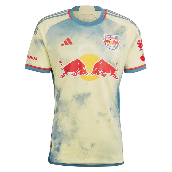 Lewis Morgan New York Red Bulls adidas 2024 Daniel Patrick Kit Authentic Jersey - Yellow