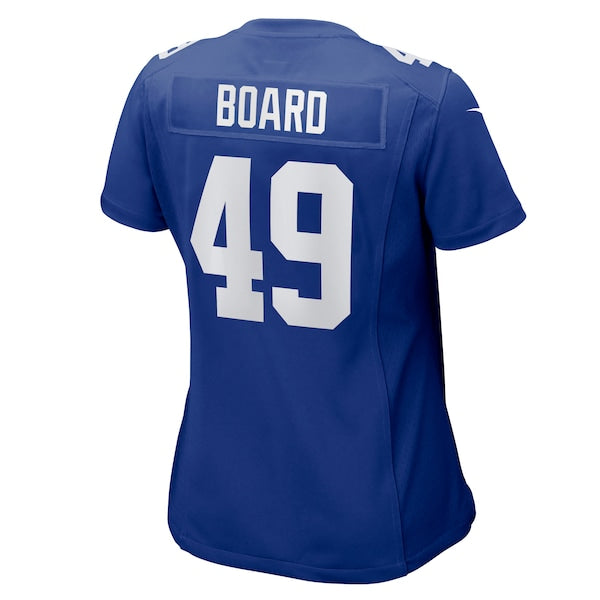 Chris Board New York Giants Nike Women's Team Game Jersey -  Royal