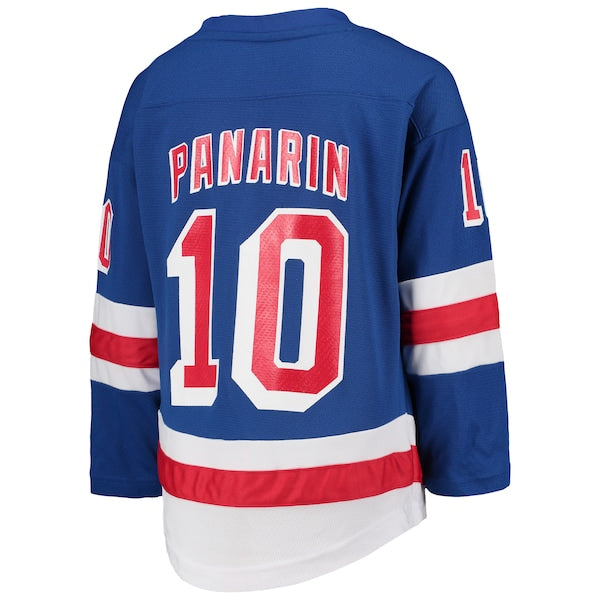 Artemi Panarin New York Rangers Youth Home Replica Player Jersey - Blue