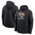 Jacksonville Jaguars Nike 2024 NFL Crucial Catch Club Pullover Hoodie - Black