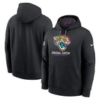 Jacksonville Jaguars Nike 2024 NFL Crucial Catch Club Pullover Hoodie - Black
