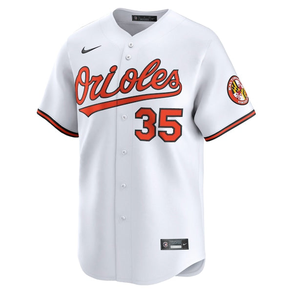 Adley Rutschman Baltimore Orioles Nike Home Limited Player Jersey - White/Black