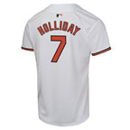 Jackson Holliday Baltimore Orioles Nike Youth Home Player Game Jersey - White