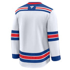 New York Rangers  Away Premium Jersey - White/Navy/Blue