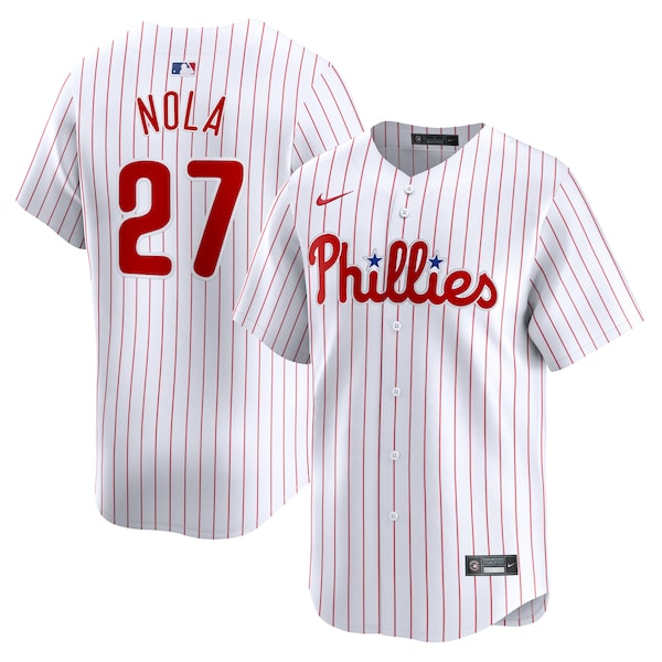 Aaron Nola Philadelphia Phillies Nike Home Limited Player Jersey - White