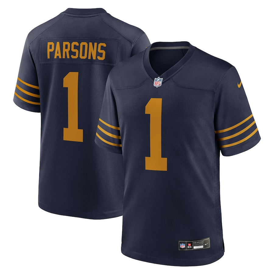 Micah Parsons Green Bay Packers Nike The 1923 Classic Game Jersey -  Navy