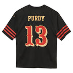Brock Purdy San Francisco 49ers Nike Toddler 2025 Rivalries Collection Game Jersey - Black