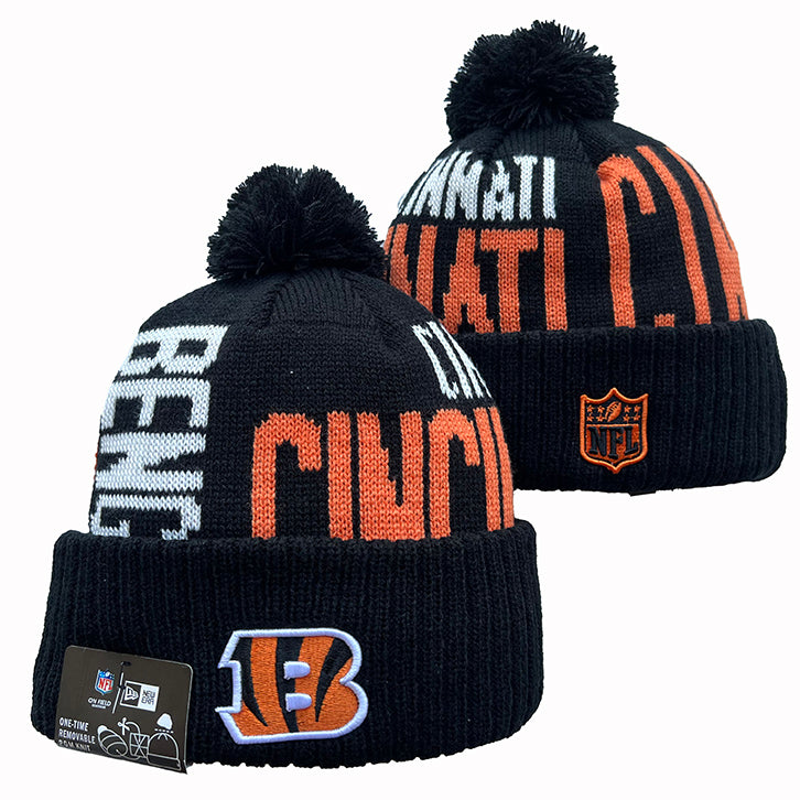 CINCINNATI BENGALS KNIT HAT