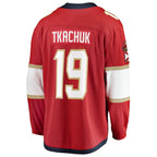 Matthew Tkachuk Florida Panthers  2025 Stanley Cup Champions Breakaway Jersey - Red