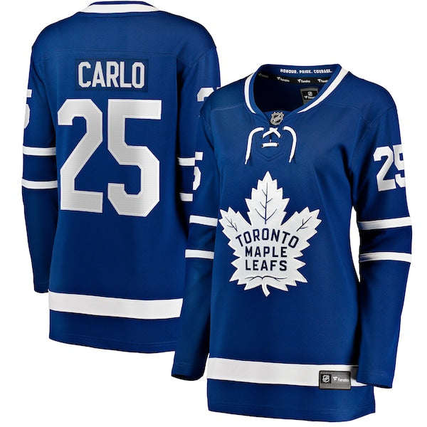 Brandon Carlo Toronto Maple Leafs  Women's Home Breakaway Player Jersey - Blue