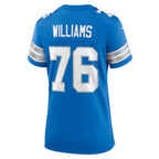 Raequan Williams Detroit Lions Nike Women's Team Game Jersey -  Blue