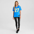 R.J. Mickens Los Angeles Chargers Nike Women's Team Game Jersey -  Powder Blue