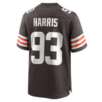 Shelby Harris Cleveland Browns Nike Team Game Jersey -  Brown