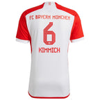 Joshua Kimmich Bayern Munich adidas Youth 2023/24 Home Replica Jersey - White/Green