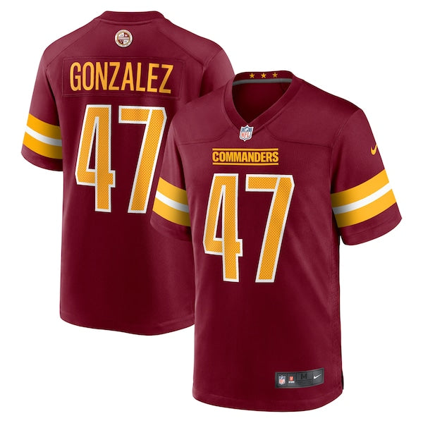 Zane Gonzalez Washington Commanders Nike  Game Jersey -  Burgundy