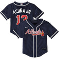 Ronald Acuña Jr. Atlanta Braves Nike Toddler Alternate Replica Player Jersey - Navy