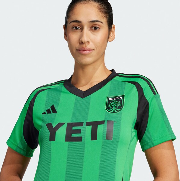 Austin FC adidas Women's 2025 The Heartbeat Kit Replica Jersey - Green