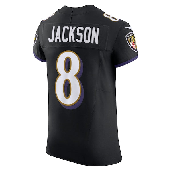 Lamar Jackson Baltimore Ravens Nike Alternate Vapor F.U.S.E. Elite Jersey - Black