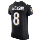 Lamar Jackson Baltimore Ravens Nike Alternate Vapor F.U.S.E. Elite Jersey - Black