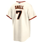 Blake Snell San Francisco Giants Nike Home Replica Jersey - Cream