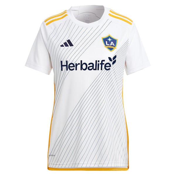 Riqui Puig LA Galaxy adidas Women's 2024 Angeleno Kit Replica Player Jersey - White/Green