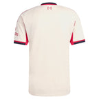 Liverpool adidas 2025/26 Away Replica Jersey - White/Green/Red