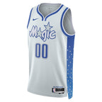 Orlando Magic Nike Unisex 2025/26 City Edition Swingman Custom Jersey - Silver