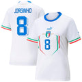 Jorginho Italy National Team Puma Women's 2022/23 Away Replica Player Jersey - White