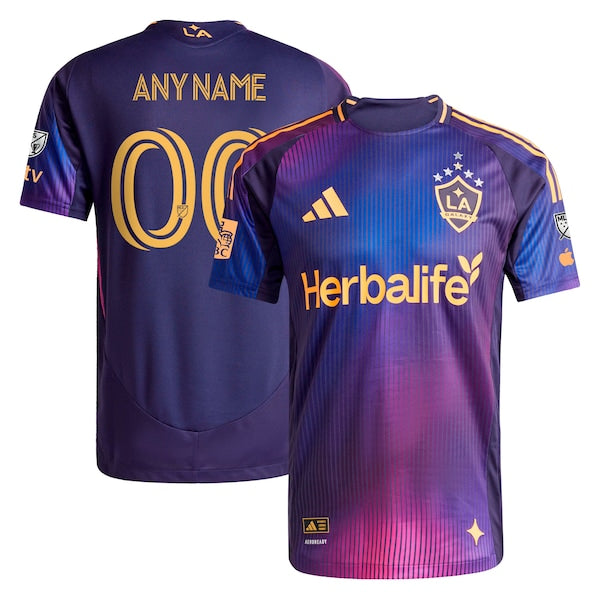 LA Galaxy adidas 2025 RIZON Authentic Custom Jersey - Navy