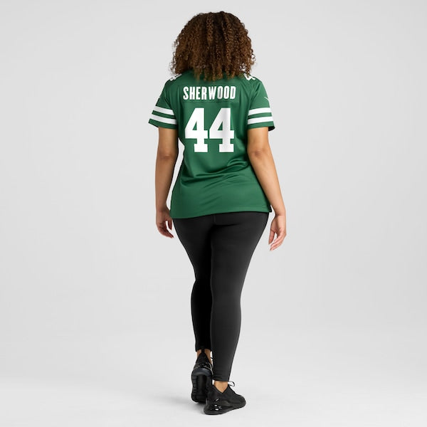 Jamien Sherwood New York Jets Nike Women's Team Game Jersey - Legacy Green