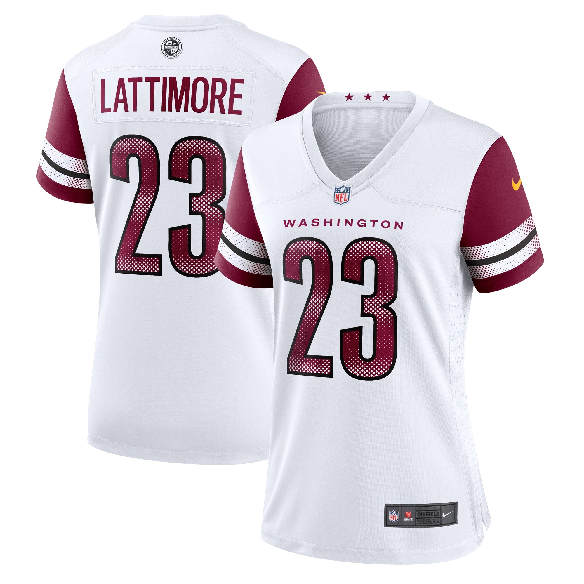 Marshon Lattimore Washington Commanders Nike Women's  Game Jersey -  Burgundy/White