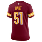 Bobby Hart Washington Commanders Nike Women's  Game Jersey -  Burgundy