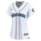 Seattle Mariners Nike Women's Home Limited Jersey - White