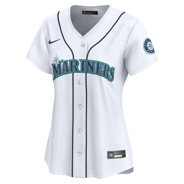 Seattle Mariners Nike Women's Home Limited Jersey - White