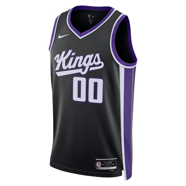 Sacramento Kings Nike Unisex Swingman Custom Jersey - Icon Edition - Black