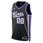 Sacramento Kings Nike Unisex Swingman Custom Jersey - Icon Edition - Black