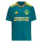 Chicharito LA Galaxy adidas Youth 2024 LA Kit Replica Player Jersey - Green