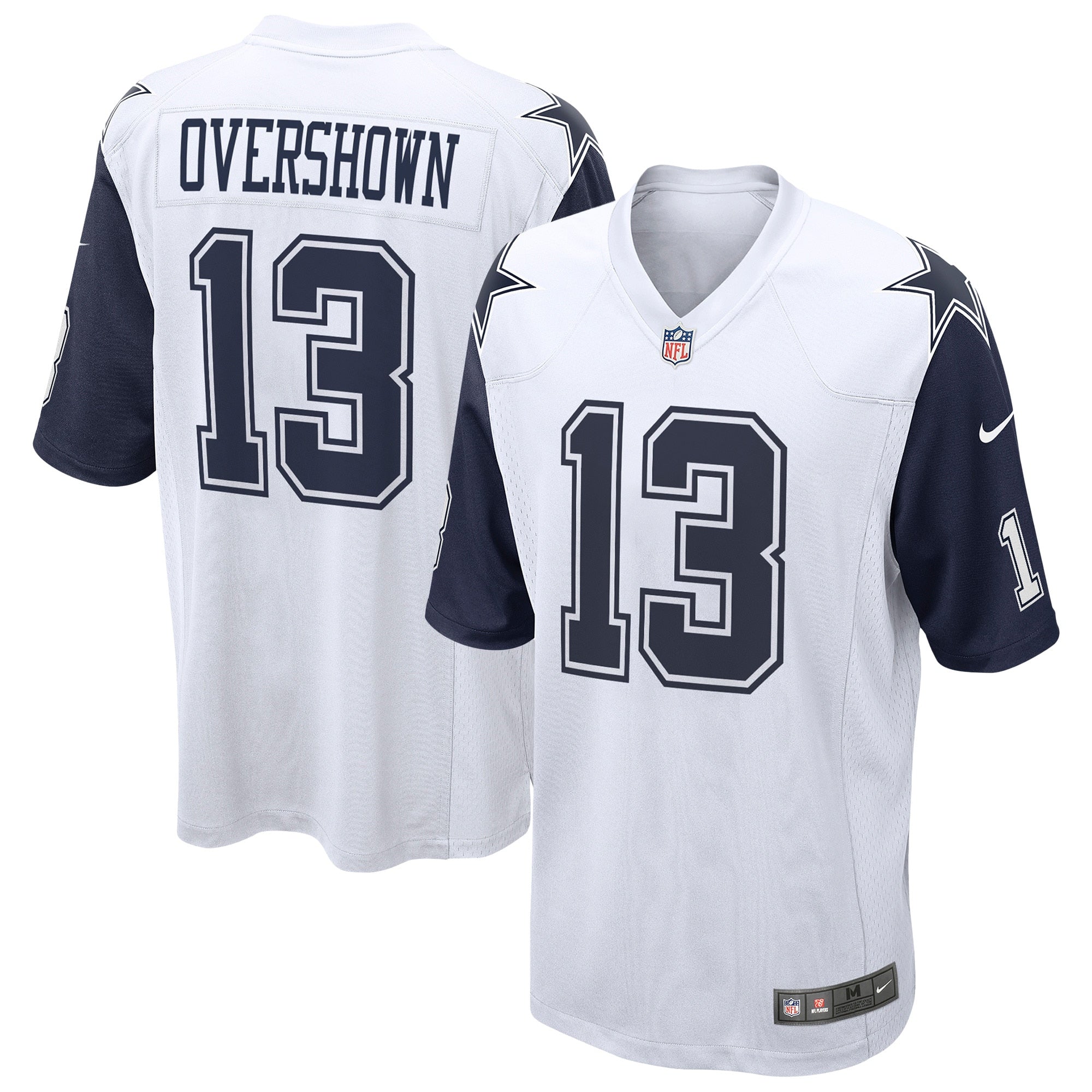 DeMarvion Overshown Dallas Cowboys Nike Game Jersey - Navy/White