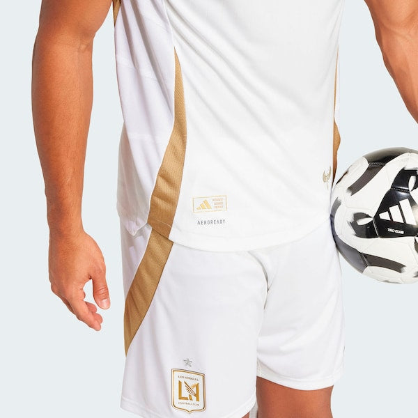 LAFC adidas 2025 Secondary Authentic Jersey - White