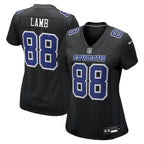 CeeDee Lamb Dallas Cowboys Nike Women's Fashion Game Jersey - Carbon Black