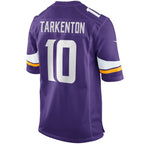 Fran Tarkenton Minnesota Vikings Nike Game Retired Player Jersey - Purple