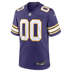 Minnesota Vikings Nike Classic Custom Game Jersey - Purple