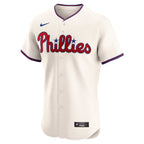 Philadelphia Phillies Nike Alternate Elite Jersey - Cream