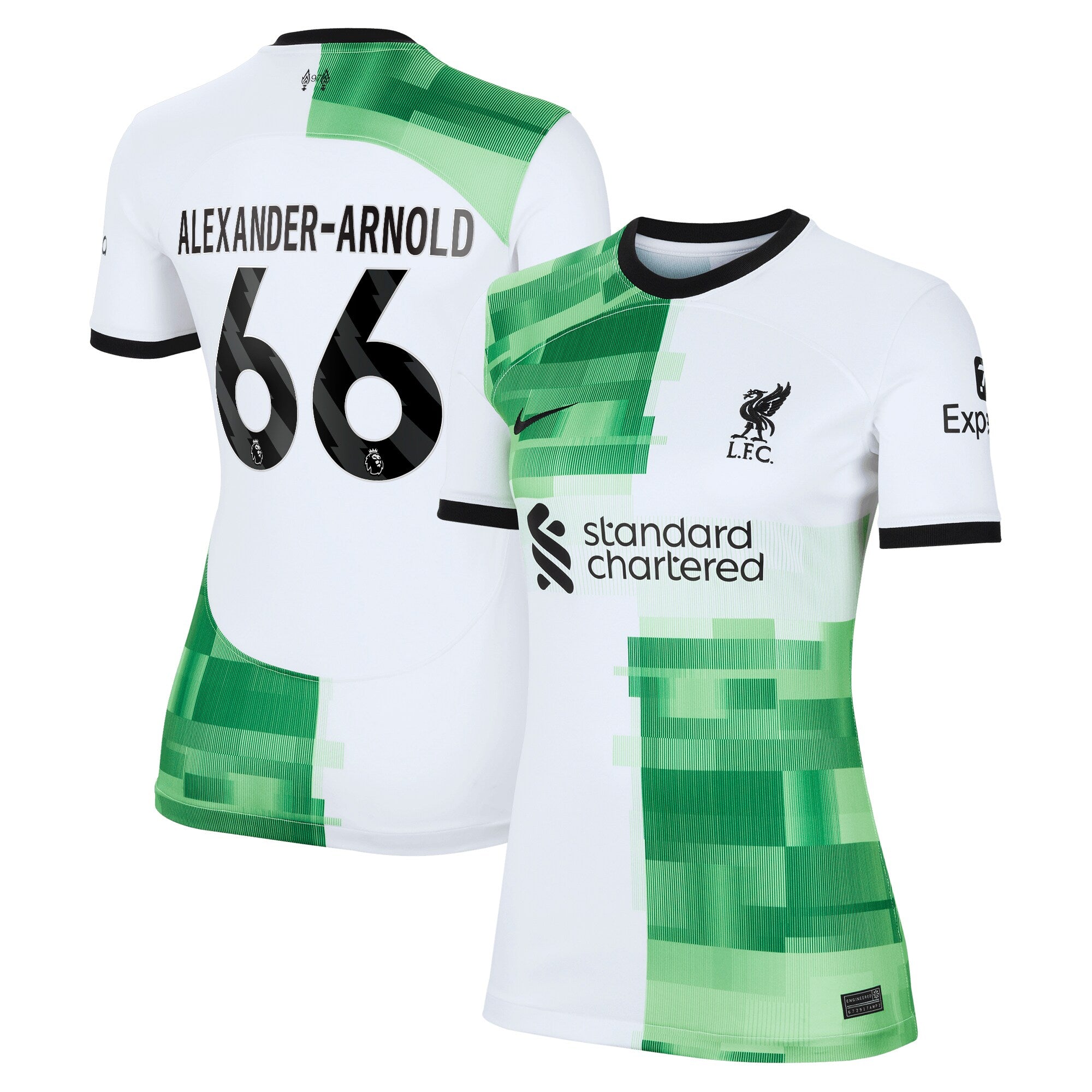 Trent Alexander-Arnold Liverpool Nike Women's 2023/24 Home Replica Player Jersey - Red/White