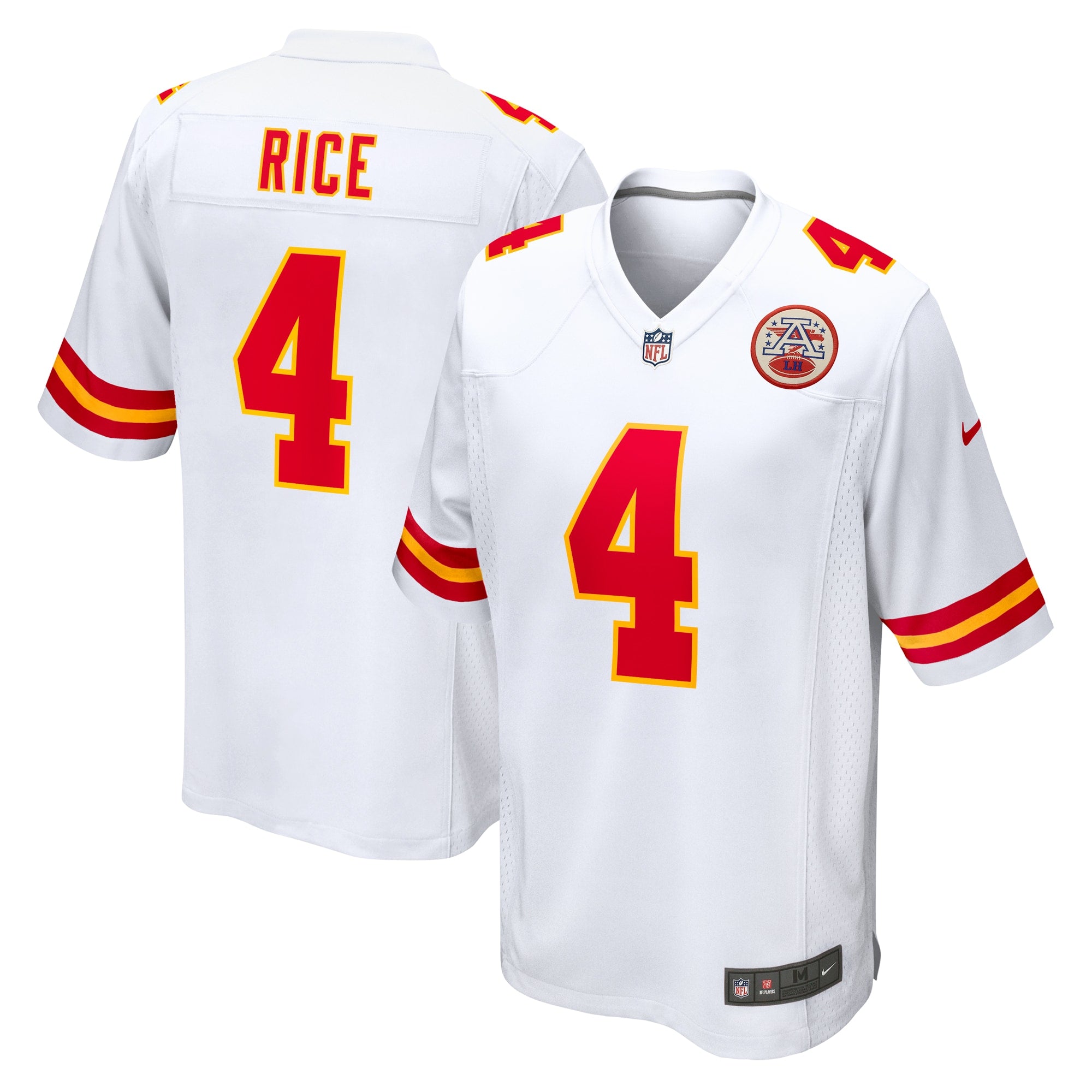 Rashee Rice Kansas City Chiefs Nike Youth Game Jersey -  Red/White