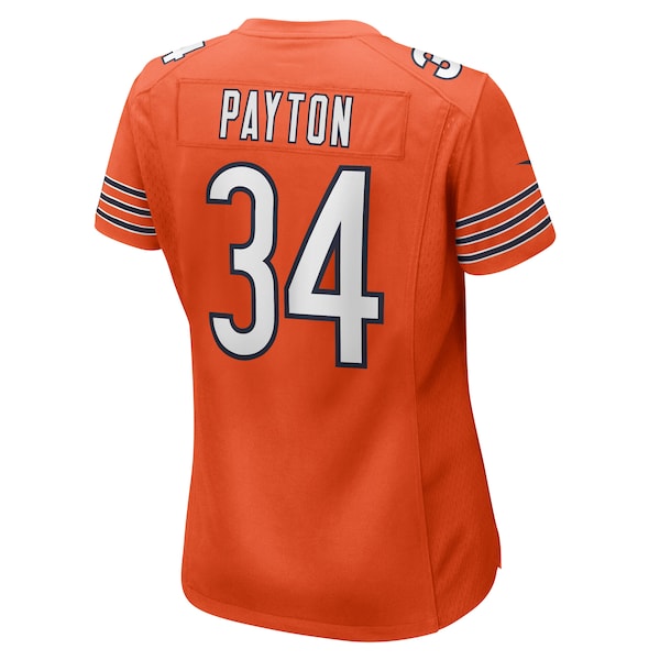 Walter Payton Chicago Bears Nike Women's Retired Player Jersey - Orange/Navy