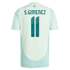 Santiago Giménez Mexico National Team adidas 2024 Away Replica Player Jersey - Green