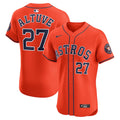 Jose Altuve Houston Astros Nike Alternate Elite Player Jersey - Orange/Navy