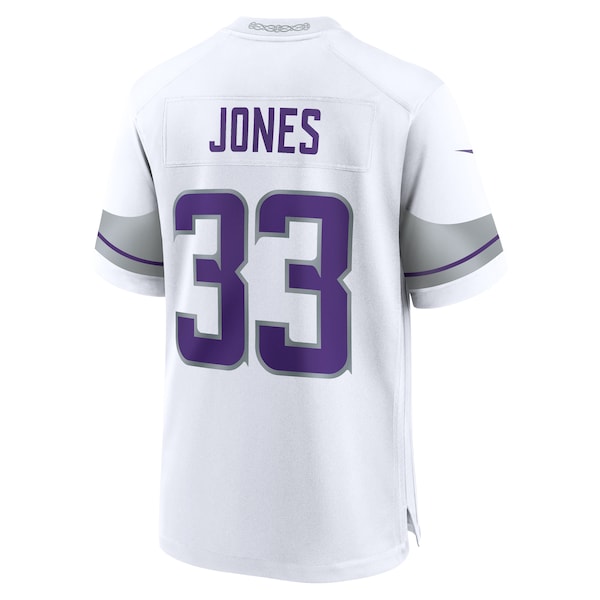 Aaron Jones Minnesota Vikings Nike Alternate Game Player Jersey - White